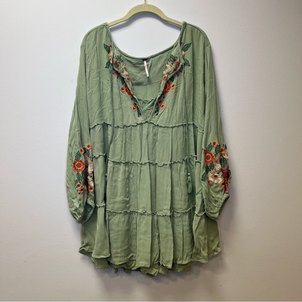 Free People Embroidered Dress